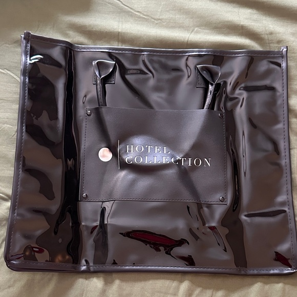 Hotel Collection Glossy Black Tote Bag - Picture 2 of 2